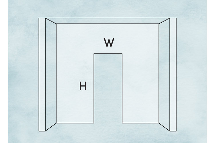 Measuring 101 How to Find the Right Barn Door Sizes Wayfair